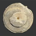 Vintage Stone Decorative Ornament with Sunflower Pattern Base and Lid for Home Decor