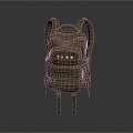 Camping backpack travel bag travel backpack backpack camping bag mountaineering bag hiking backpack travel bag 3d model