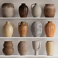 Quiet Pottery Pot Jar 3d model