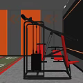 Modern Gym 3d model