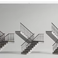 Modern Staircase Design Ideas Featuring Wooden Steps Metal Railings And Glass Balustrades