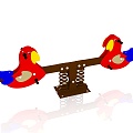 Children seesaw outdoor seesaw field seesaw seesaw seesaw double seesaw seesaw 3d model