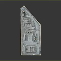 Architectural Model Of Modern Building With Geometric Shape And Detailed Facade Design