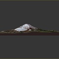 Geo-vein Volcano Volcano Island Terrain Mountain Geomorphology Mountain Range Topographic Map Mountain 3d model