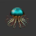 bead squid heart fin whip squid giant squid back ear squid pacific tower squid spindle squid 3d model