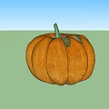 Two Fresh Orange Ripe Pumpkins As Healthy Vegetable For Cooking Recipes