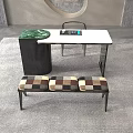 Bright Modern Study Room With Large Window Wooden Desk And Comfortable Chair