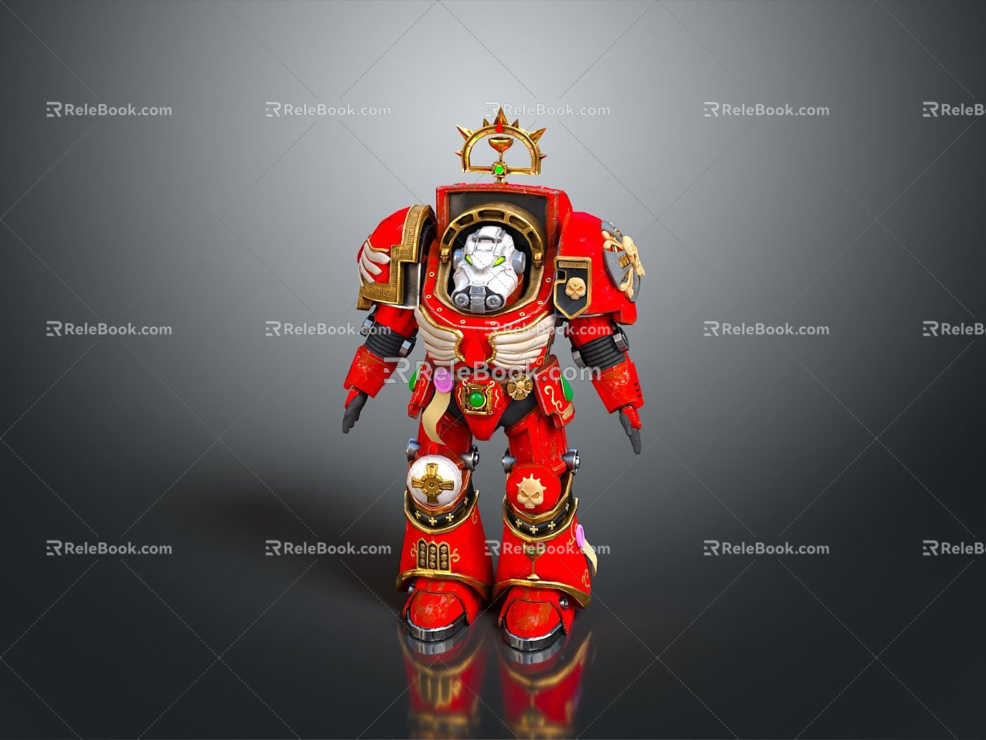 Robot Robot Assistant Small Robot Robot Butler Robot Butler Figure Game Figure 3d model