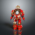 Robot Robot Assistant Small Robot Robot Butler Robot Butler Figure Game Figure 3d model