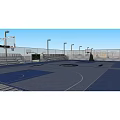 Basketball Court Floor Designs With Multiple Colorful Layouts And Markings