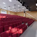 Multi-function hall design of report hall 3d model