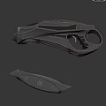 Weapons of the Future Pistol 3d model