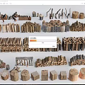Stone and Wood Decorative Materials With Various Shapes And Textures for Home Projects