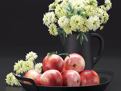 Apple 3d model