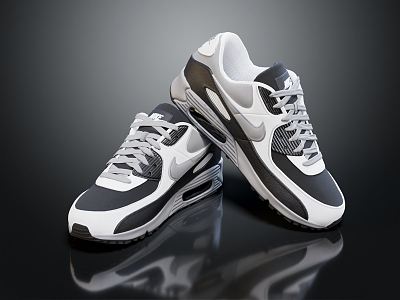 Modern sneaker Travel Shoes Mountaineering Shoes 3d model