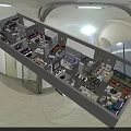Aerial View Of Interior Layout With Multiple Rooms Furniture And Decorative Elements
