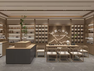 Chinese Teahouse 3d model