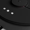 Robotic Vacuum Cleaner Modern Black Design Intelligent Automatic Home Floor Cleaning Appliance