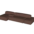 Modern Multiplayer Sofa 3d model
