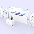 Vivo Event Display Wall With Modern Design And Digital Screens For Global Partners