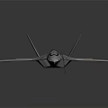 Modern Stealth Fighter Jet with Sleek Aerodynamic Design Cockpit and Wings