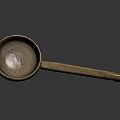 Handcrafted Wooden Spoon Decorative Ornament Set With Natural Texture And Vintage Style