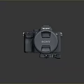 DSLR Camera Card Machine Digital Camera Digital Camera Photographic Equipment 3d model