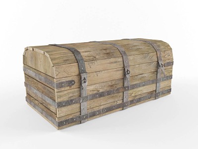 Wooden Boxes Treasure Boxes Terminal Cargo Boxes Logistics Wooden Boxes Express Wooden Boxes 3d model