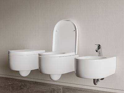 Modern Toilet Wall-mounted Toilet model