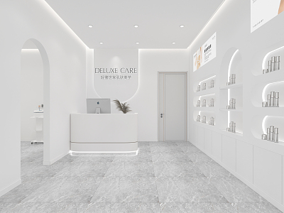 Modern Beauty Salon 3d model