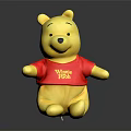 Adorable Winnie the Pooh Themed Kids Furniture with Soft Toy Accent