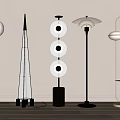 Floor lamp Floor lamp Metal floor lamp 3d model