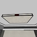 Rectangular ceiling lamp 3d model