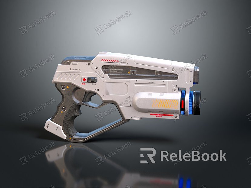 Science Fiction Firearms Next Generation Firearms Science Fiction Game Gun Game Firearms Game Gun Concept Gun Laser Gun model