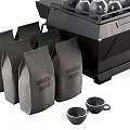 Modern Daily Use Coffee Household Appliances With Grinder Machine Cups And Bean Bags