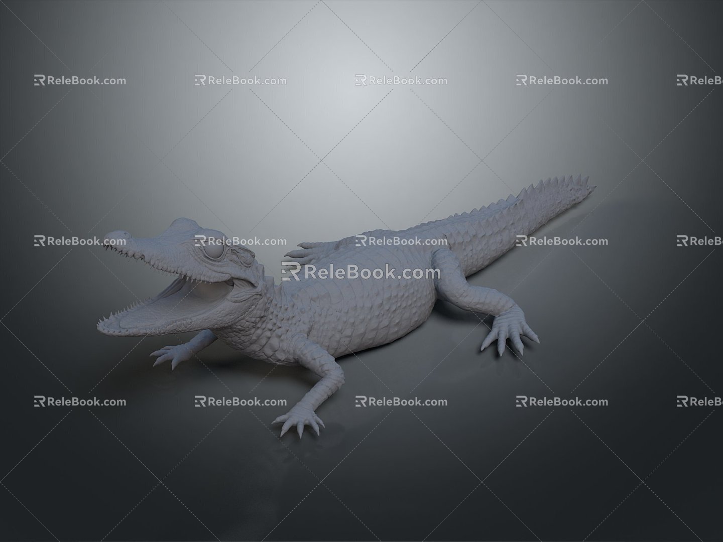 Crocodile Alligator Nile Crocodile carnivore reptile cold-blooded animal reptile reptile 3d model