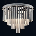 Retro ceiling lamp favor Geschosse crystal 3d model