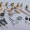 Various Styles Of Handmade Ceramic Vessels Including Pots Bowls And Decorative Artisan Pieces