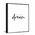 Just Be You Artistic Wall Decor With Stylish Typography Design