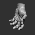 Detailed 3D Hand Models With Various Poses And Realistic Textures