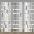 Modern Stone Screen Partition Art Brick Screen Partition Entrance Partition Screen Entrance Partition 3d model