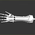 Modern Robot Arm Robot Arm Mechanical Arm Robot Arm Robot Head 3d model