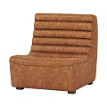 Nordic Simple Casual Single Sofa 3d model