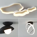 modern ceiling lamp 3d model
