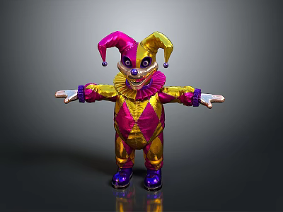 Joker Joker Cartoon Characters Cartoon Characters Game Characters Realistic Characters Cartoon Characters 3d model