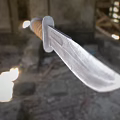 Dagger Sabre Tool Knife Field Dagger Military Dagger Knife Low Face Number Low Model Simple Model Game Next Era Movie and TV Level Super Realism 3d model