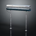 Modern Metal Pendant Light with Hanging Chain for Contemporary Home Decor
