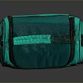 Outdoor Turquoise Insulated Storage Bag With Handle And Double Layer Design 3d model
