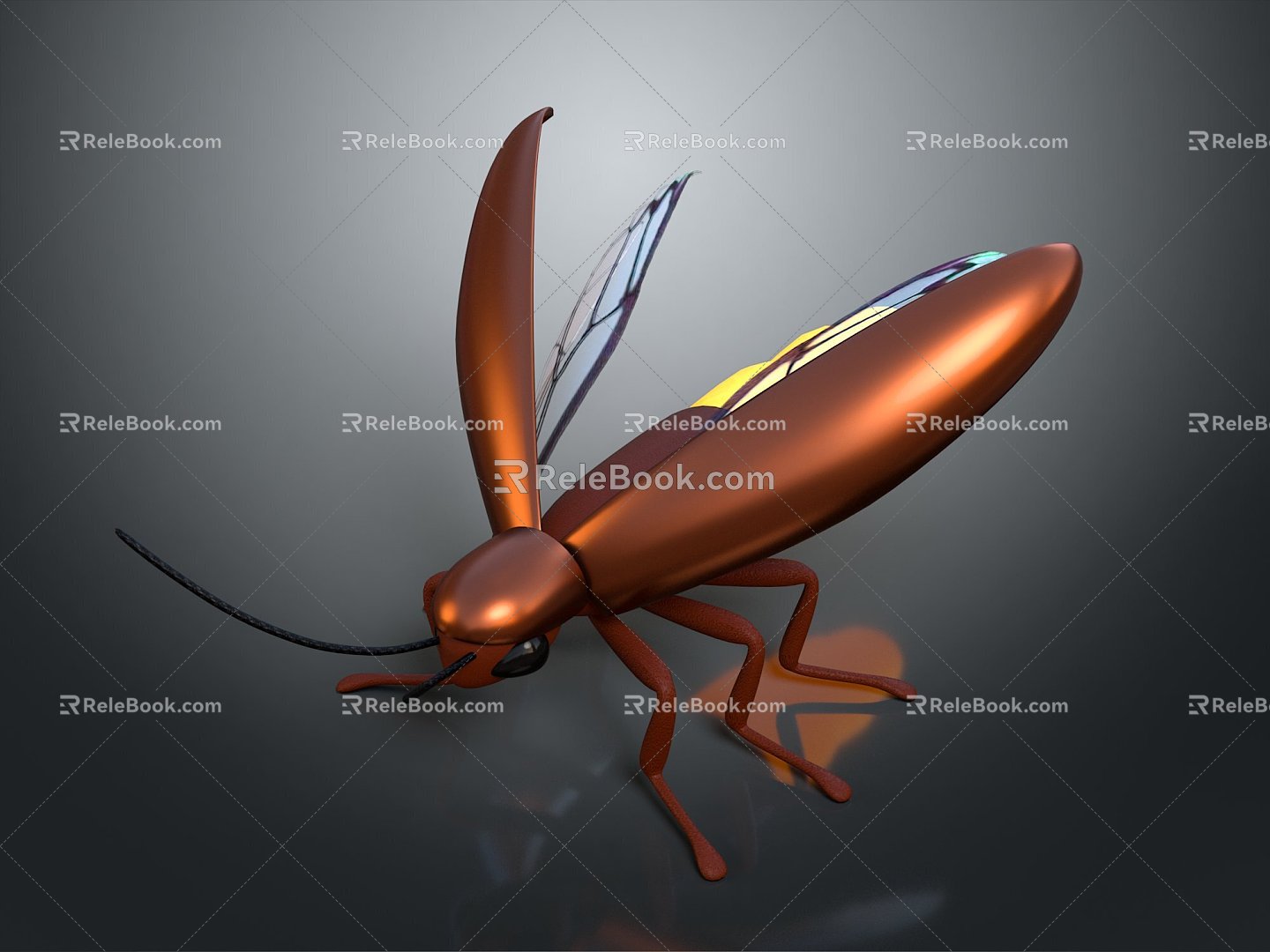 Beetle Beetle Scarab Insect Animal Game Animal Cartoon Animal Animal 3d model