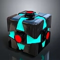 Geometry Science Fiction Rubik's Cube Energy Ball Geometry Sacred Geometry Modeling 3d model
